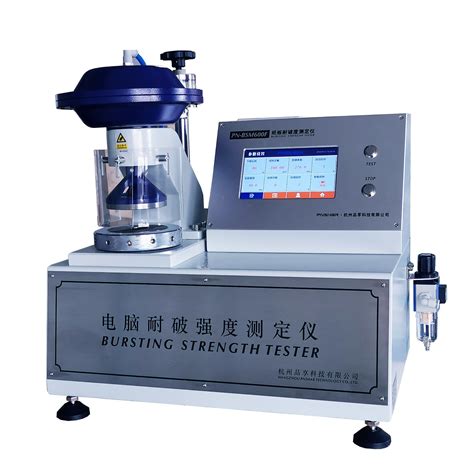 mullen type bursting strength tester|mullen type hydrostatic tester.